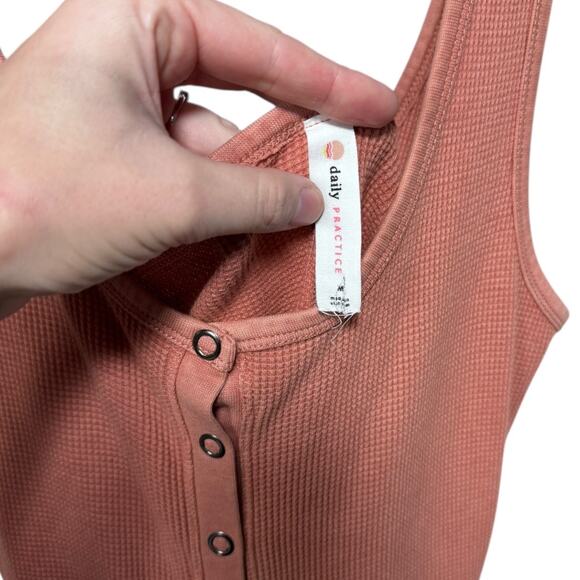 Daily Practice by Anthropologie Button-Front Midi Dress - Size Medium - Picture 4 of 6